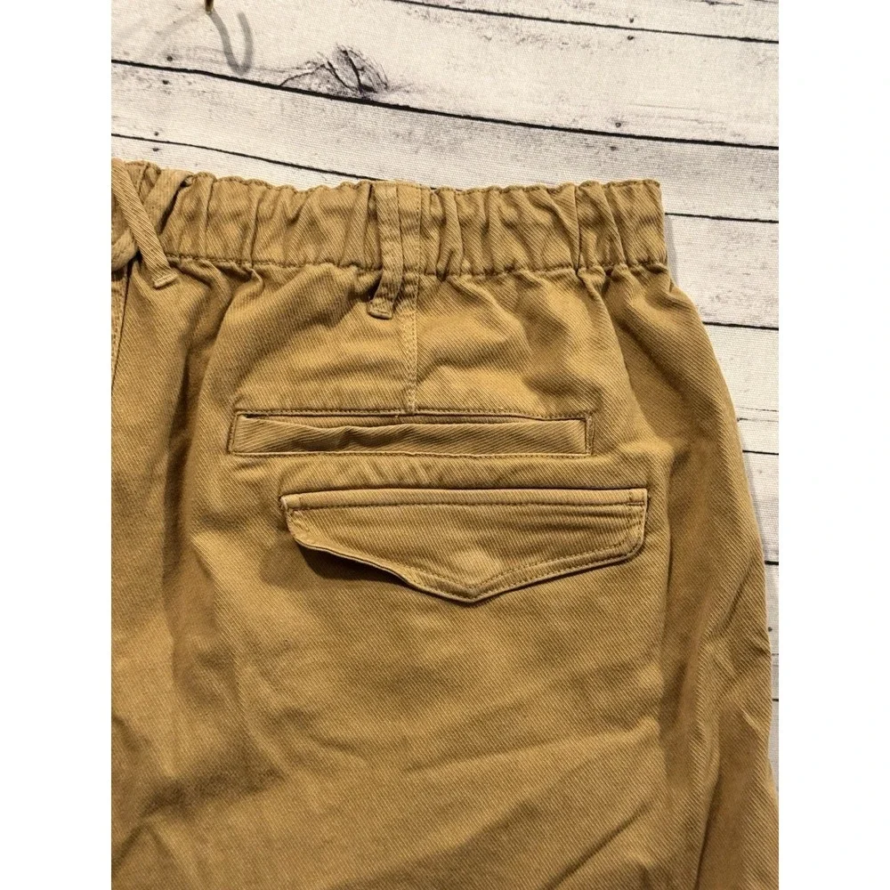 Alex Mill Mens Chino Short Sz XXL Casual Drawstring Heavy Cotton Cargo Preppy